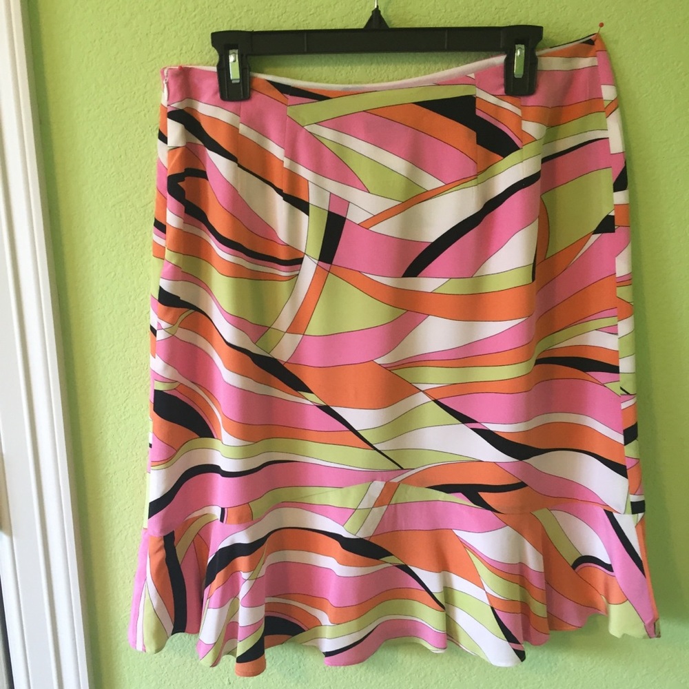 Talbots Flounced Skirt, Size 12